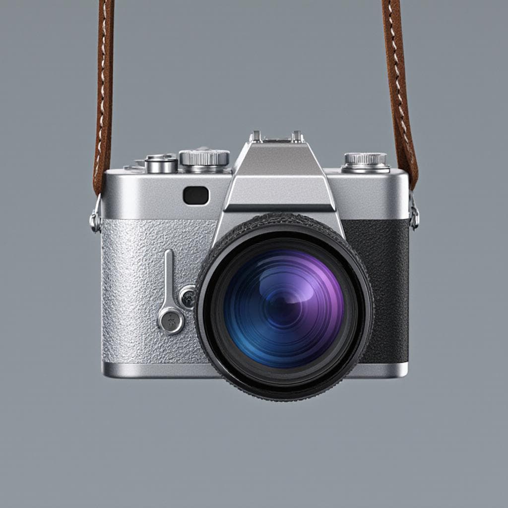 Camera icon evolution by Flux Krea