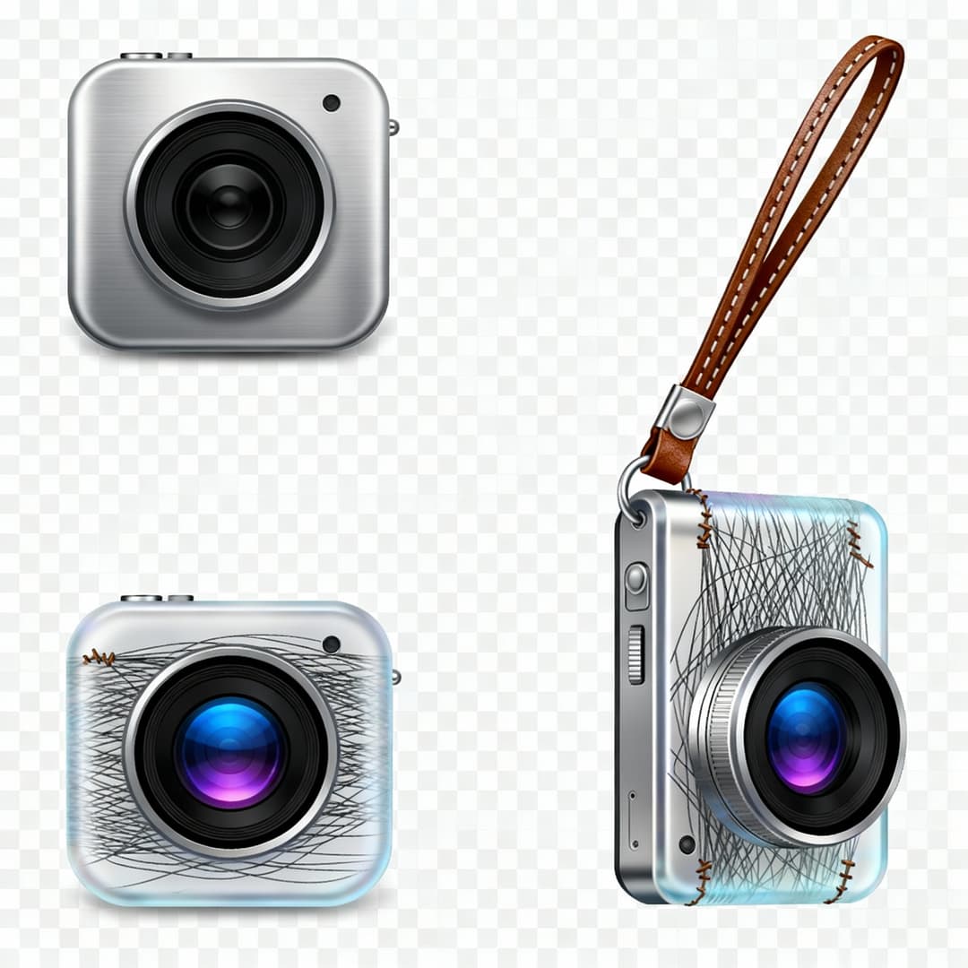 Camera icon evolution by Seedream 4.0