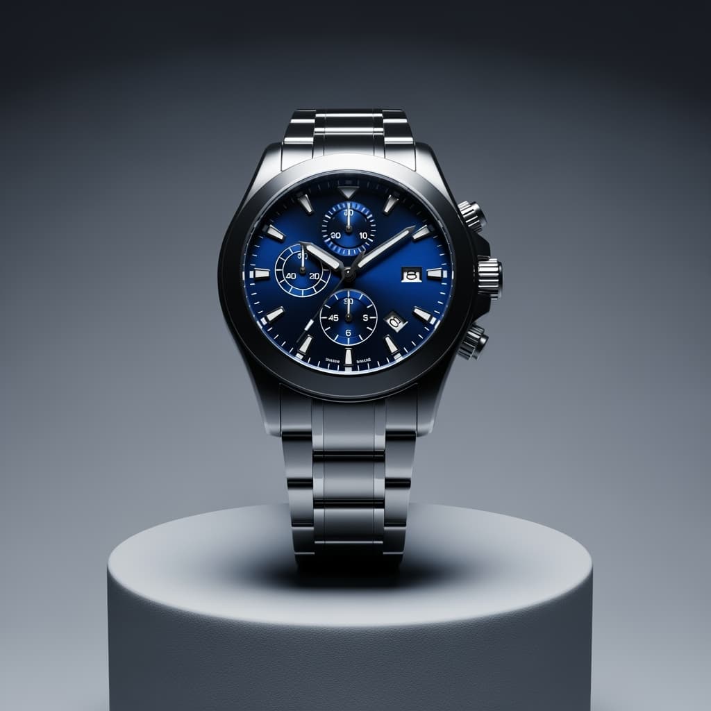Luxury watch render by Imagen 4