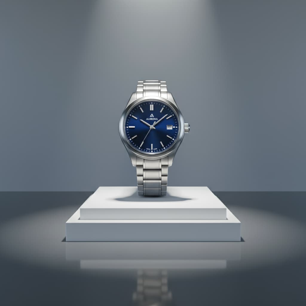 Luxury watch render by Nano Banana