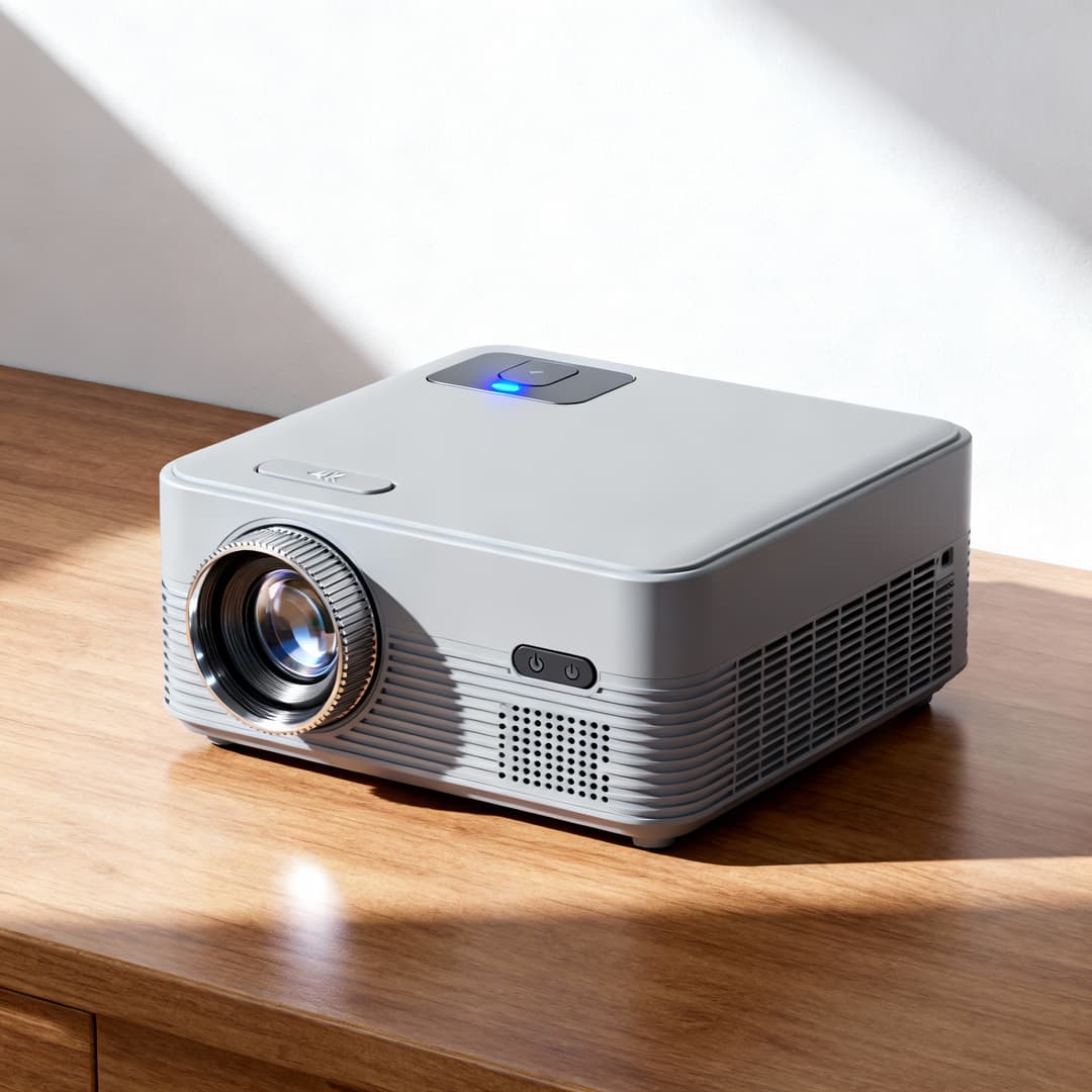 3D render of projector from sketch by Seedream 4.0