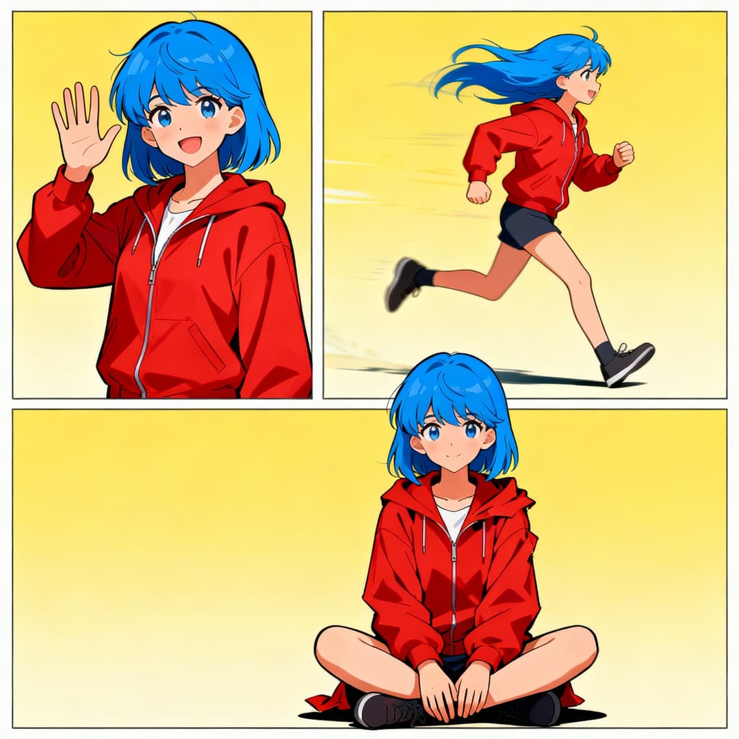 Anime character by Seedream 4.0