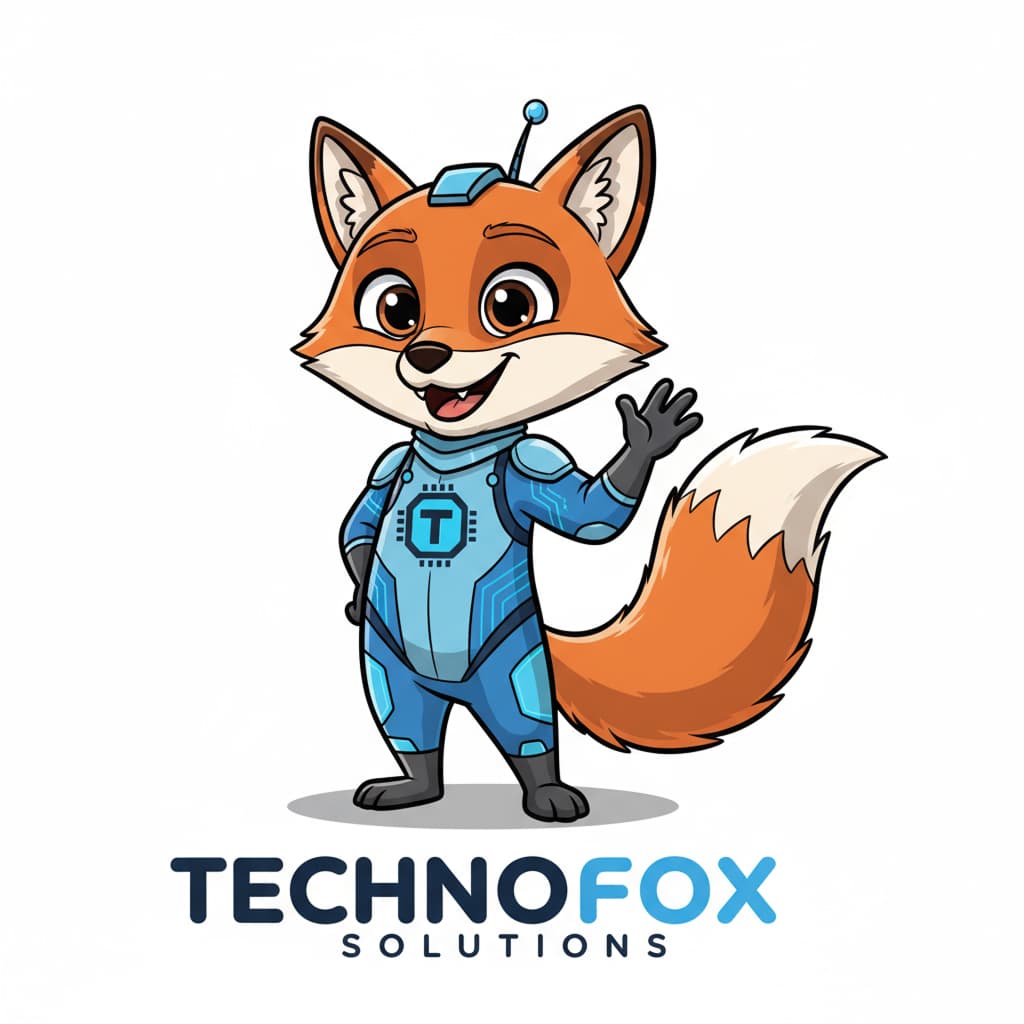 Fox mascot by Nano Banana