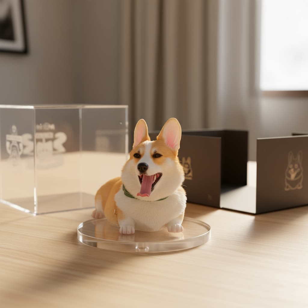 Pet figure by Nano Banana