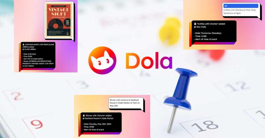 Dola: Intelligent AI Calendar Assistant for Scheduling
