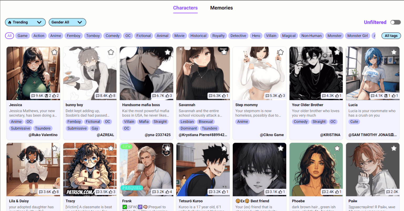 CrushOn AI: Unfiltered NSFW Character Chats