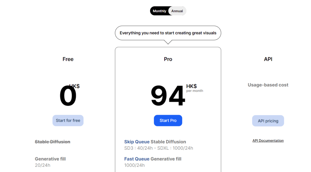 Clipdrop pricing