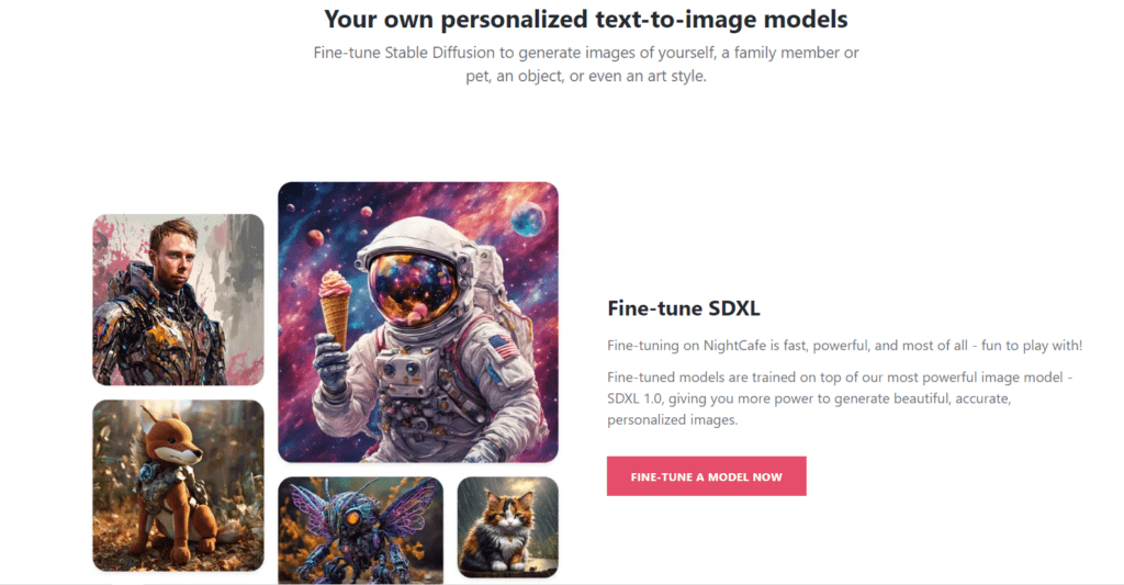 Your own personalized text-to-image models