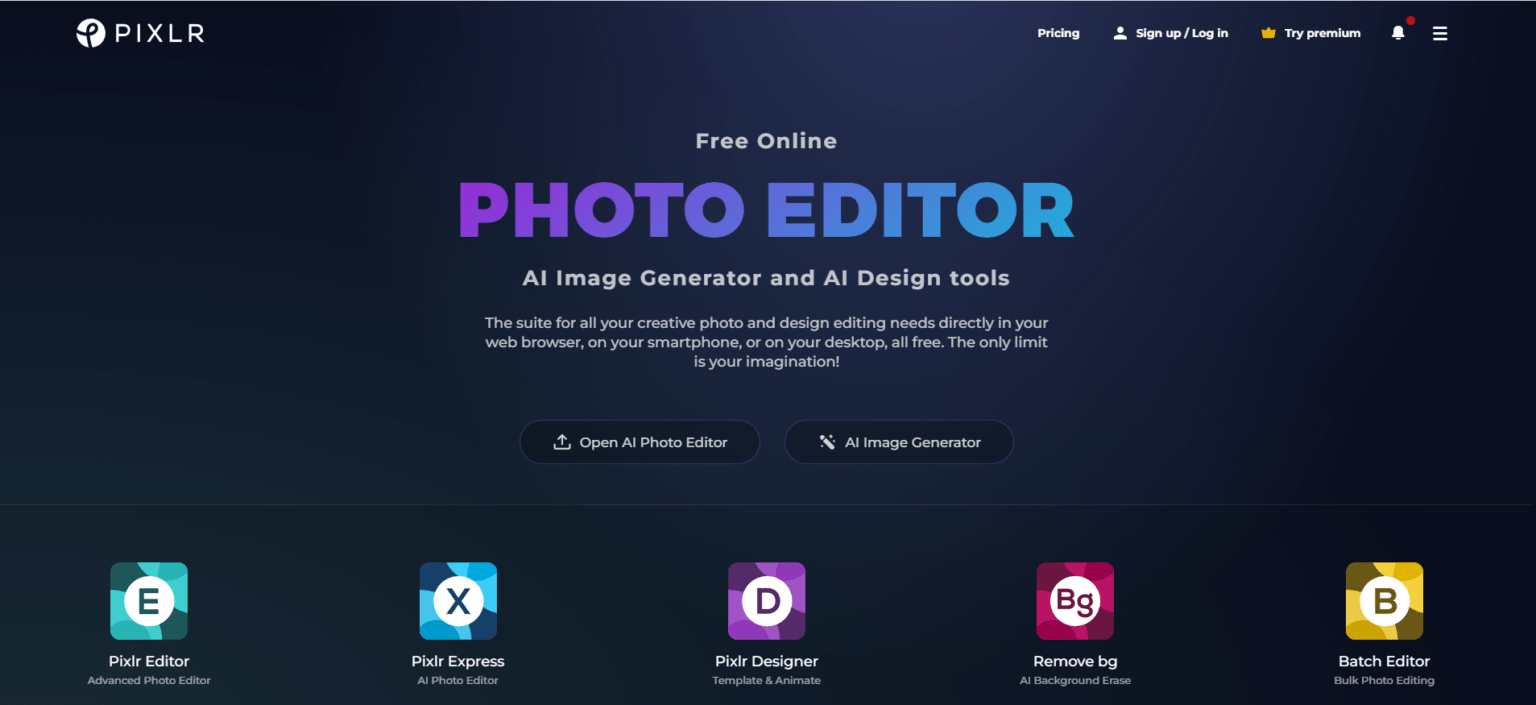 Pixlr: Your Ultimate Online Photo Editing and AI Design Tool