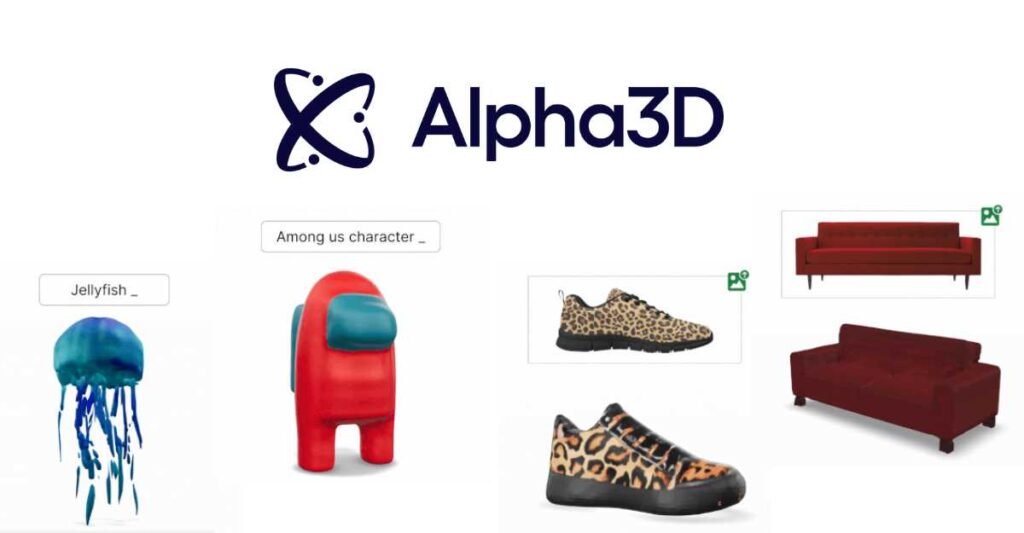 Alpha3D: AI-Powered 3D Model Generation from Text and Images