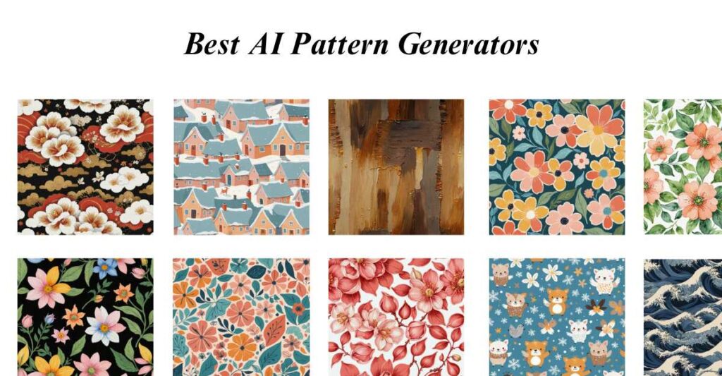 Top 10 AI Pattern Generators of 2024