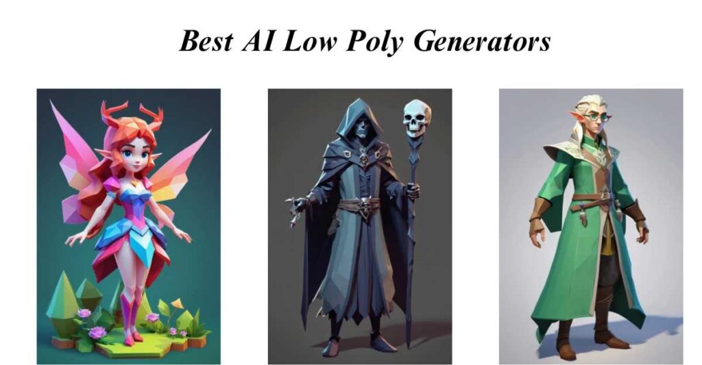 Best AI Low Poly Generators (July 2024) | cutout.pro