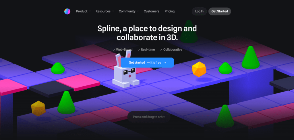 Spline: Browser-Based 3D Design Tool with Real-Time Collaboration