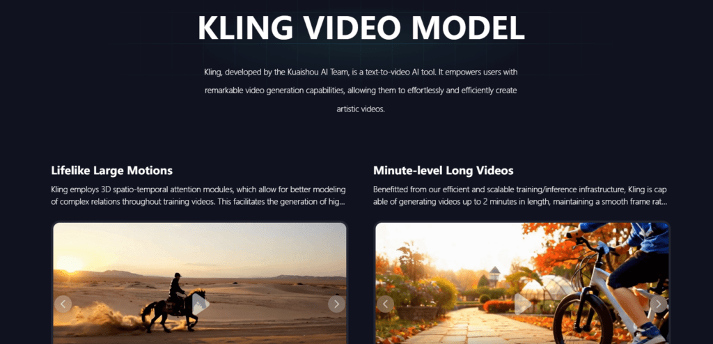 Kling Video Model