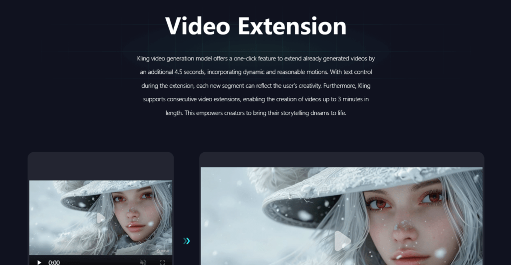 Kling Video Extension